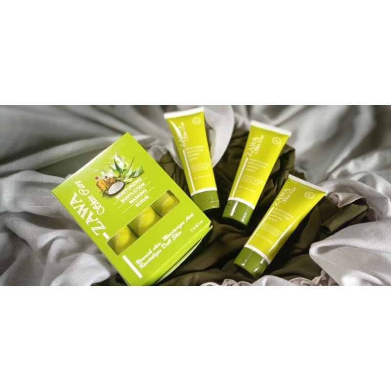 1 PAKET ZAWA SKIN CARE ZAWA SKINCARE TERMURAH PAKET SKINCARE BPOM ZAWA SKINCARE