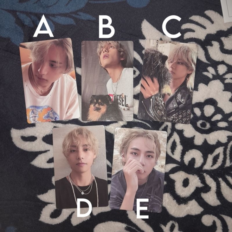 RANDOM PHOTO CARD (RPC) BTS V KIM TAEHYUNG 1ST MINI ALBUM LAYOVER