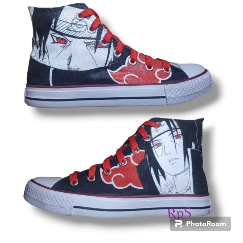 Sepatu Custom Anime Itachi Naruto 03