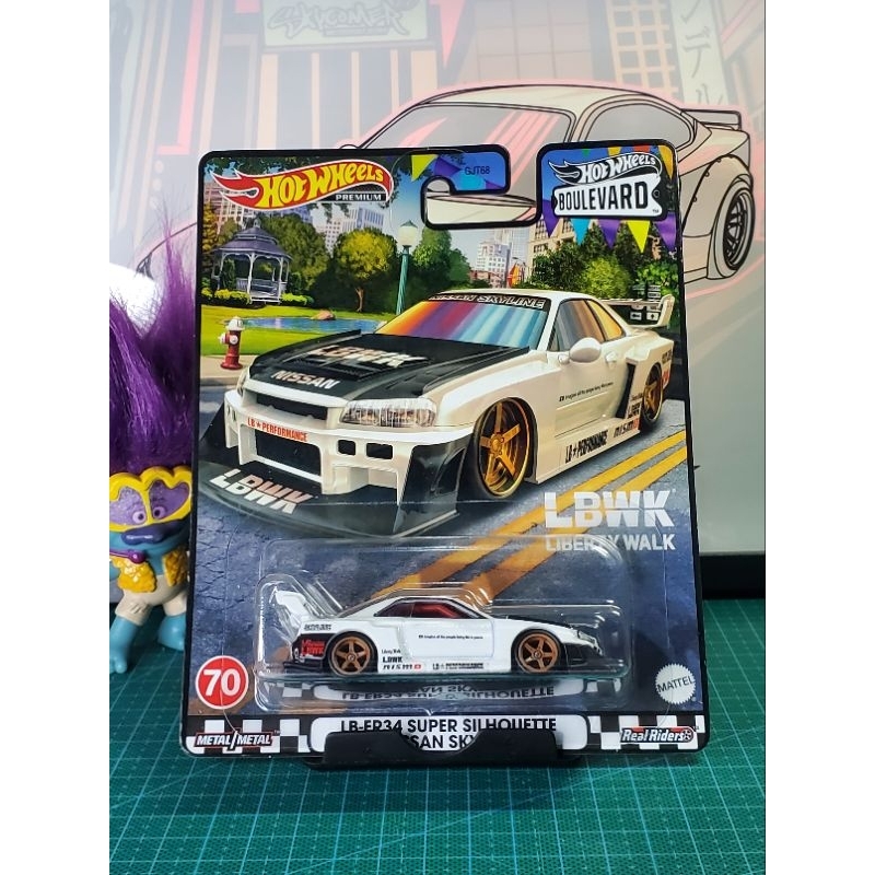 hot wheels r34 lbwk premium