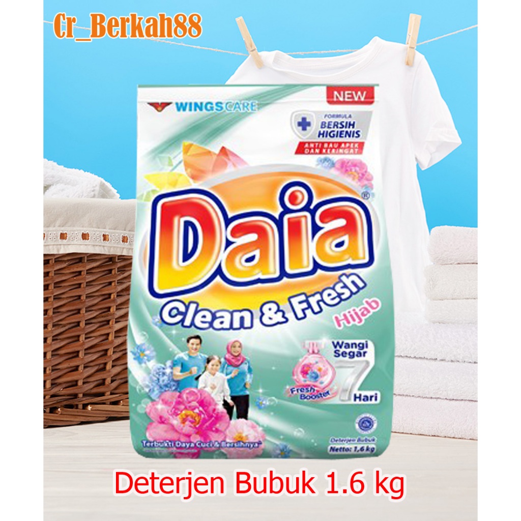 hijab clean & fresh daia 1600 gram
