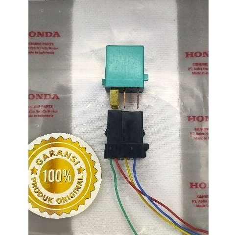 Relay kaki 4 soket Honda beat fi Scoopy Vario 125 150 original Omron