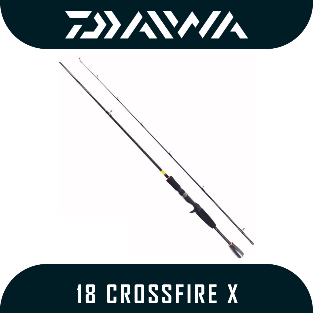 Joran Pancing Baitcasting Merk Daiwa Type Crossfire-X 18 (BC)