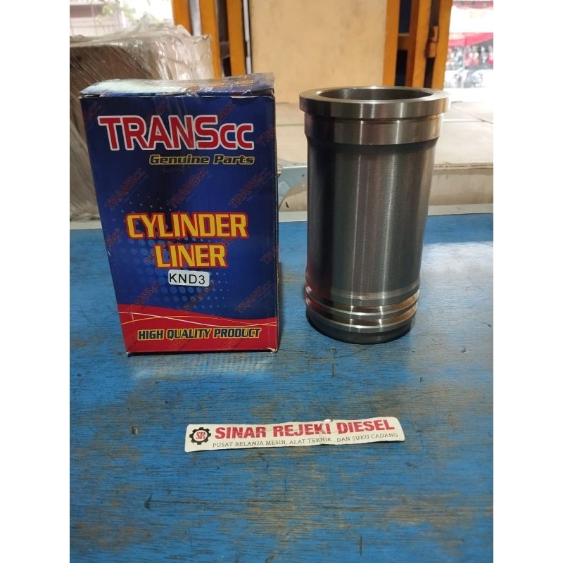 Cylinder liner Voring Foring Boring mesin diesel Kubota KND3 KND40A Transacc