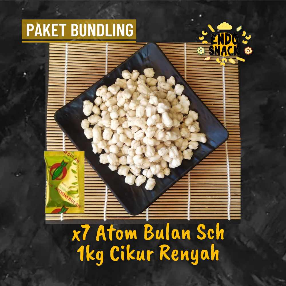 

Paket 30 Ribu, 1 Kg Pilus Cikur Renyah, Cuanki Plus Bumbu