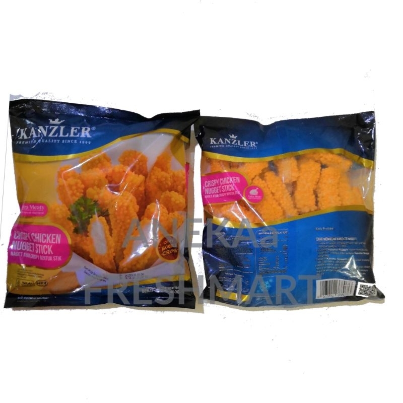 

KANZLER CRISPY NUGGET STICK 500GR CHICKEN NUGGET NAGET AYAM STIK KRISPY