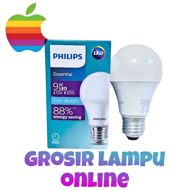 Led Philips Essential 9 Watt - Lampu Philips Led Essential 9 W