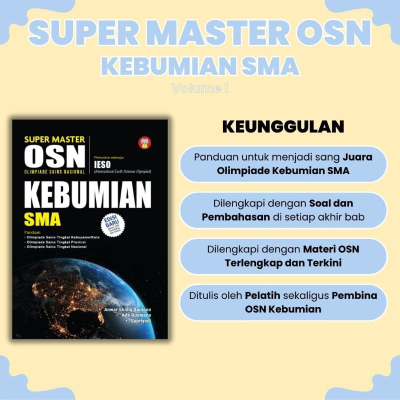 SUPER MASTER OSN/KSN KEBUMIAN SMA/MA