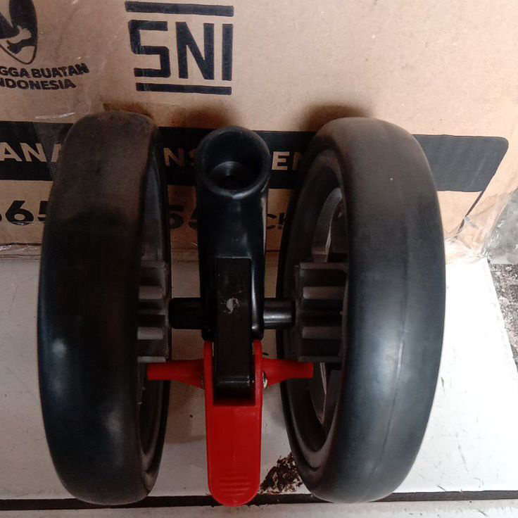 ✫Dhy Roda stroller Pliko , roda depan Roda belakang, harga Satuan, ukuran 13/14cm b Kualitas Premium