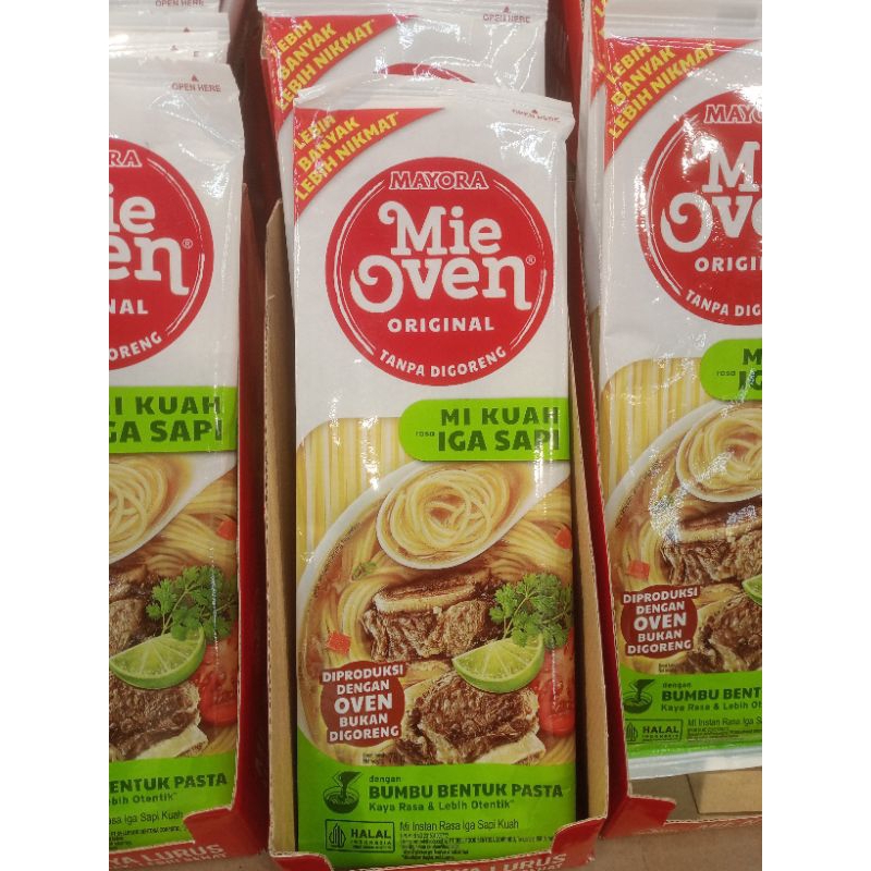 

Mie Oven Original Mi Kuah Iga Sapi 78g