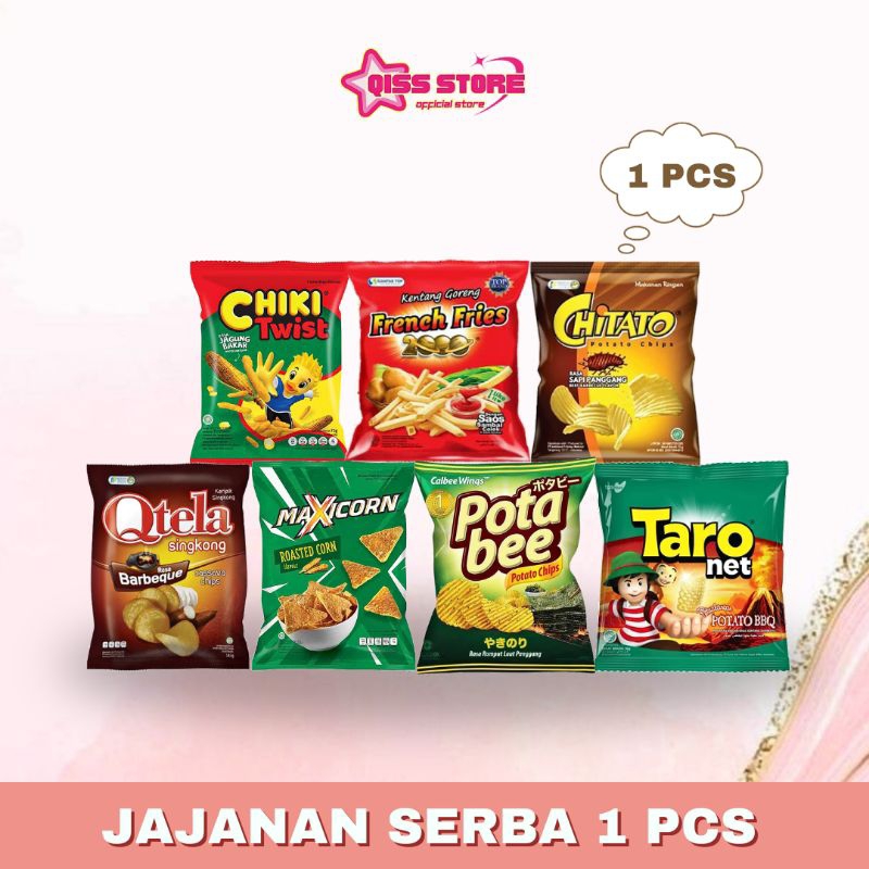 

jajanan serba 1 pcs all variant komplit murah