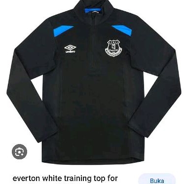 Umbro 1/4 Zipper Everton Training Top Original CUT Label
