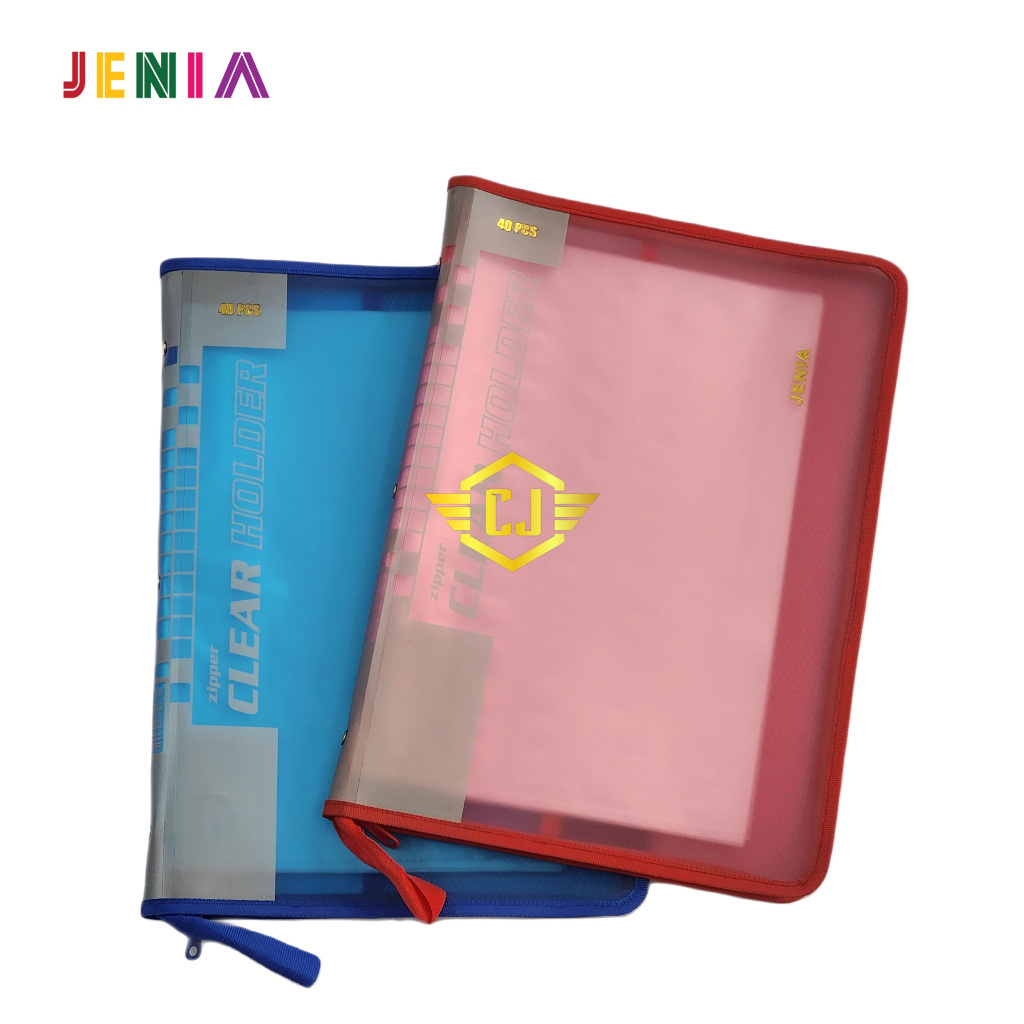 

Zipper Clear Holder Jenia 40 Pocket / Sheet