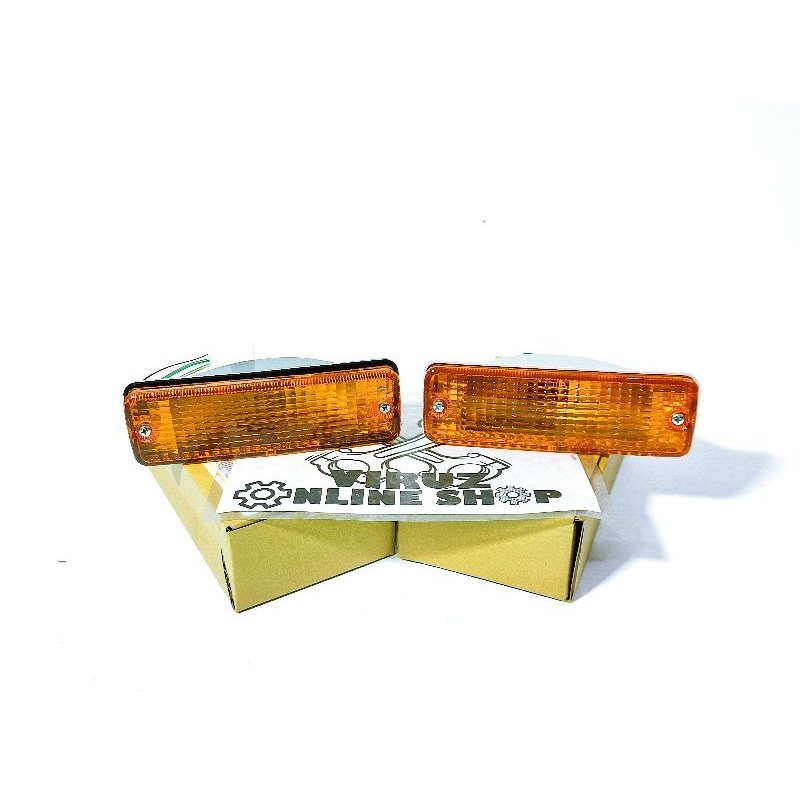 LAMPU SEIN SEN RITING BEMPER DEPAN KIRI ATAU KANAN DAIHATSU CHARADE G10 1980