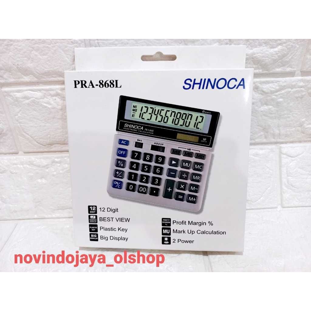 

KALKULATOR SHINOCA PRA-868L 12 DIGIT TERMURAH