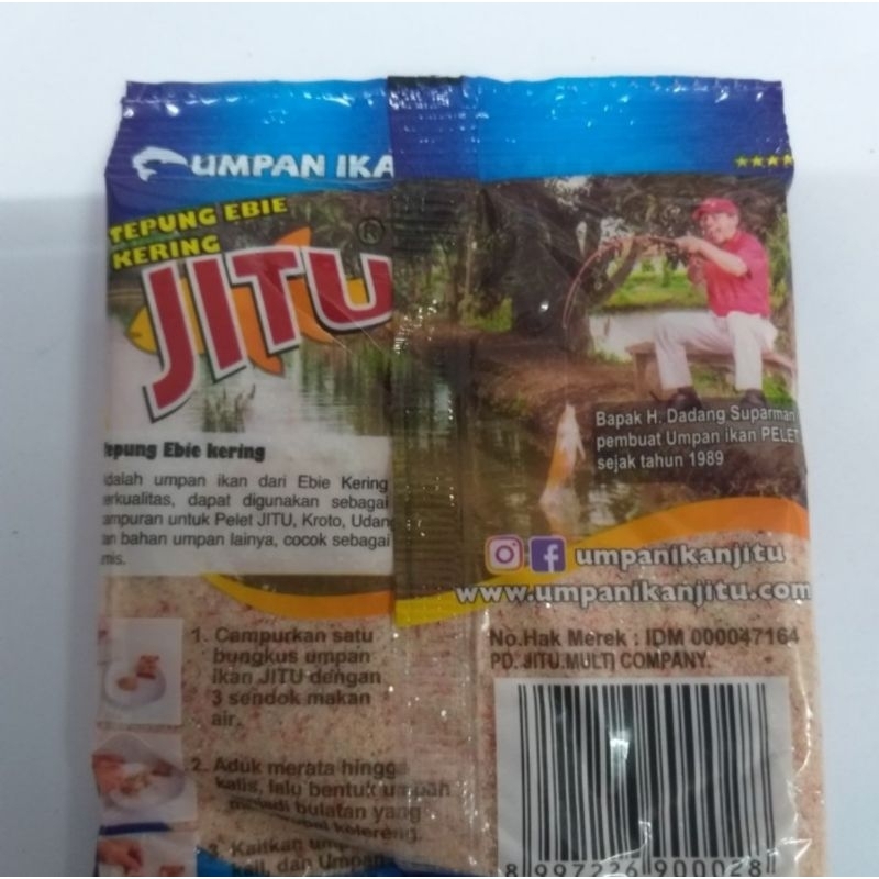 Pelet Jitu Topi Merah Ebi DS Cisaat Sukabumi