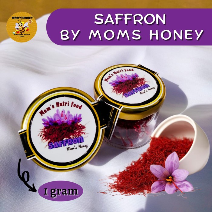 

Saffron 1 gram By Mom's Honey / Saffron Iran Kualitas Terbaik