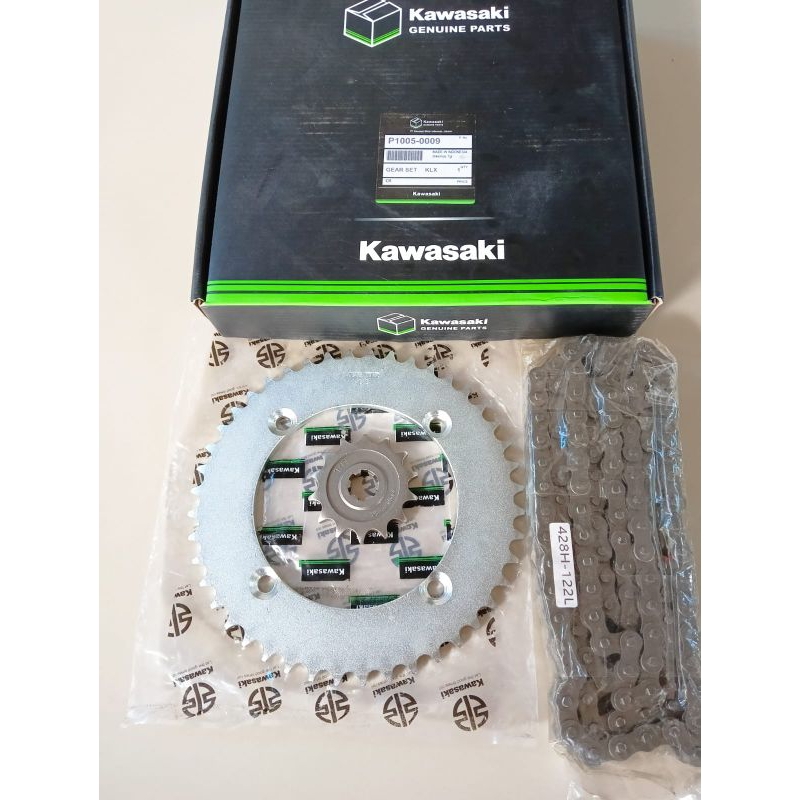 GEAR SET 1 SET KAWASAKI KLX 150/L/S/BF/D TRACKER/ORI SUNSTAR