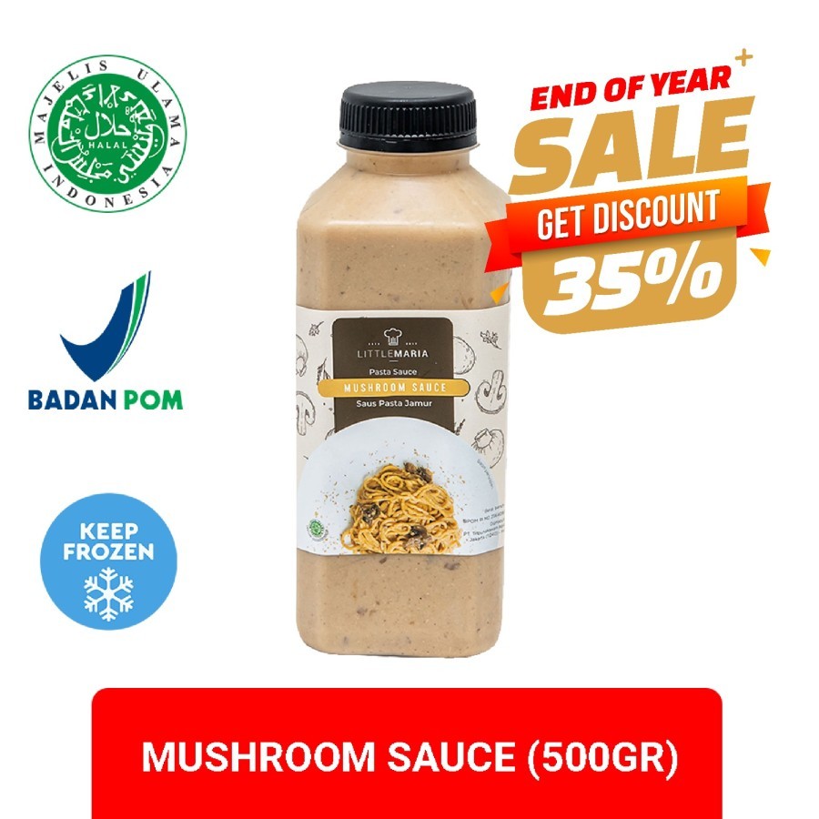 

Mushroom Sauce 500g - Litte Maria