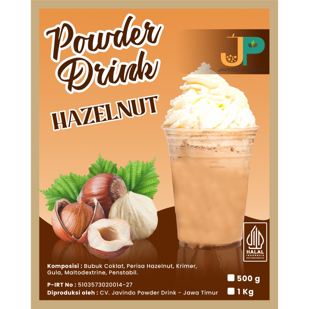 

Bubuk Minuman Hazelnut