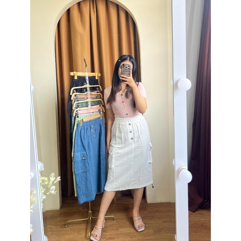 ROK LINEN CARGO SERUT B-768