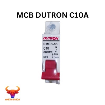aneka-MCB Domae DUTRON 1 Phase CIRCUIT BREAKER C10A 10A 10 Ampere SNI Kualitas Terbaik