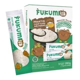 

[ BERAS PORANG ] Fukumi 280gr - 1 box isi 7 sachet @40gr