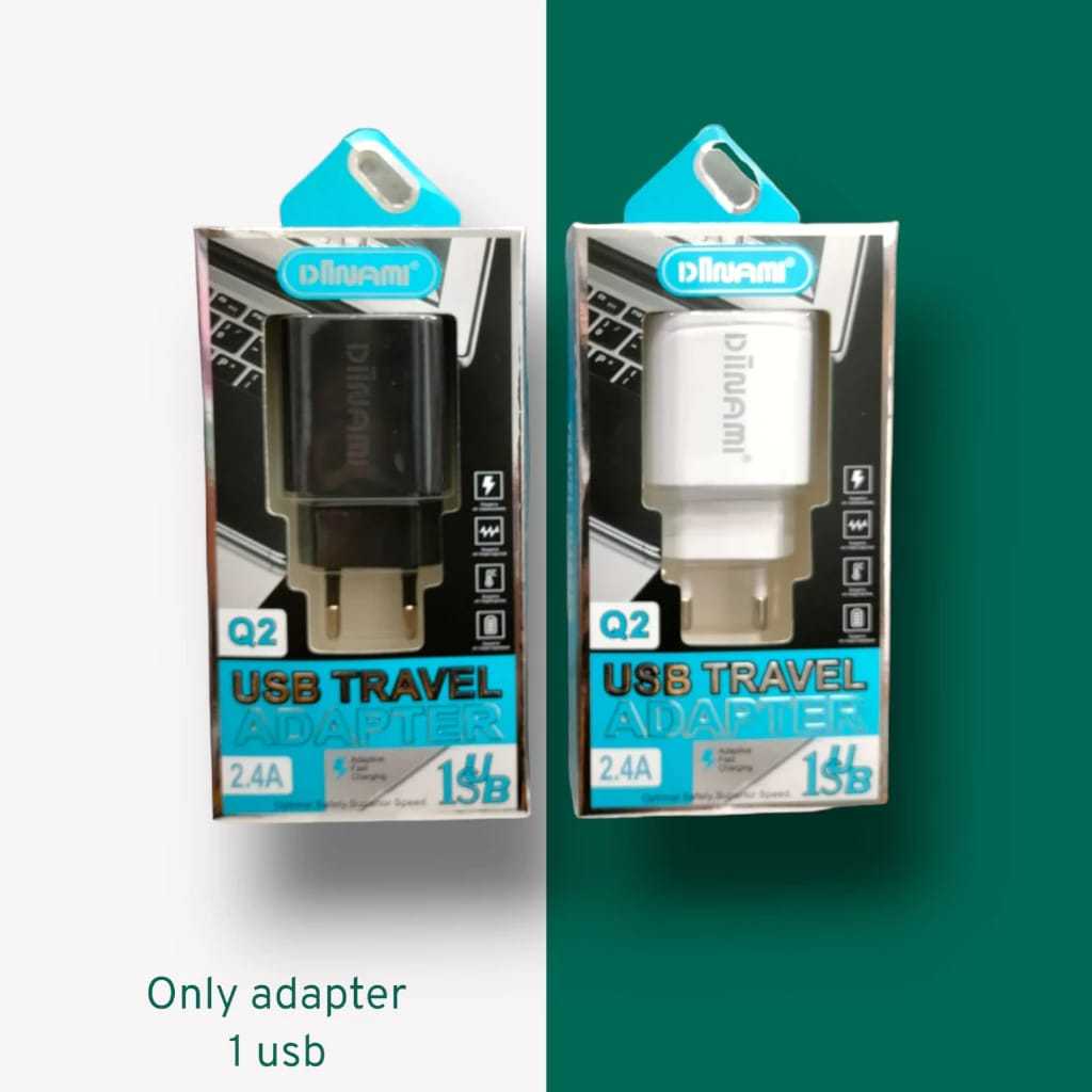 adapter diinami 2.4A single slot Q2