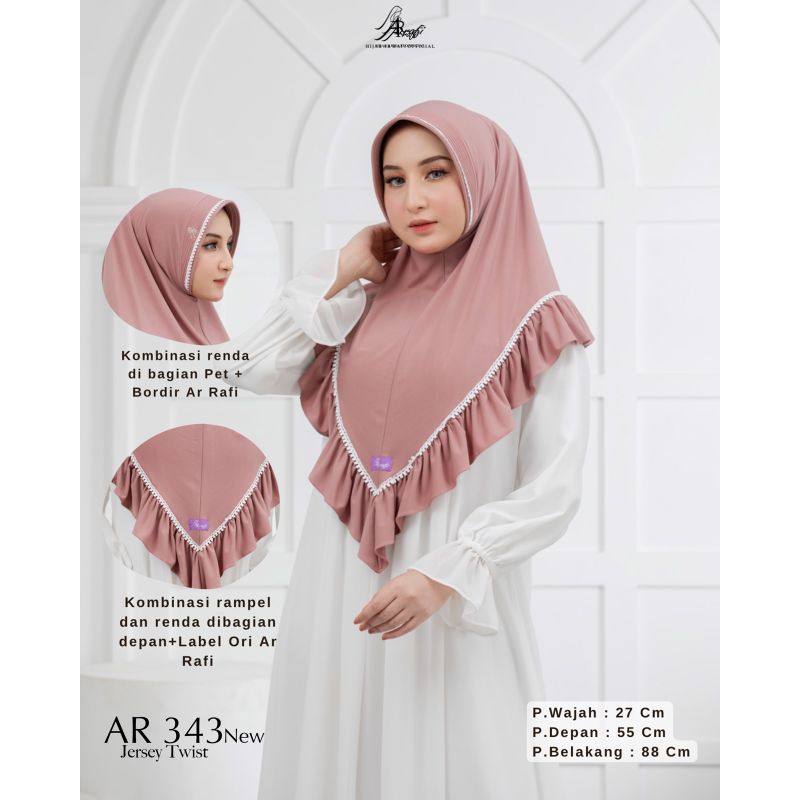 Hijab Arrafi Terbaru AR 343 NEW 2023
