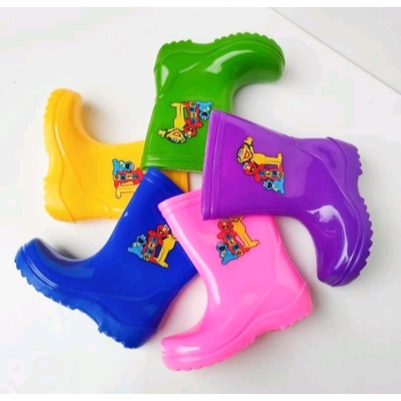SEPATU BOOTS YUMEIDA, SEPATU BOOTS KARET ANAK ANTI AIR