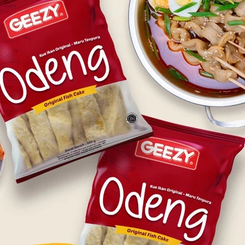 

Geezy Odeng Ikan Olahan 500gram Frozen Food