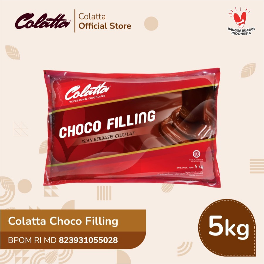 

COLATTA Selai Coklat Choco Filling Kemasan REPACK 500 Gram