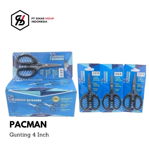 

Gunting Stainless Steel 4 Inch / 6 Inch Tajam