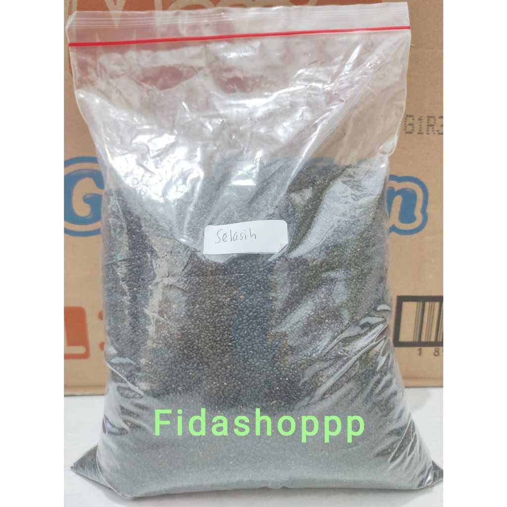 

BIJI SELASIH / BASIL SEED / PREMIUM - SUPER - ORIGINAL BERSIH 1KG, 500GR, 250GR