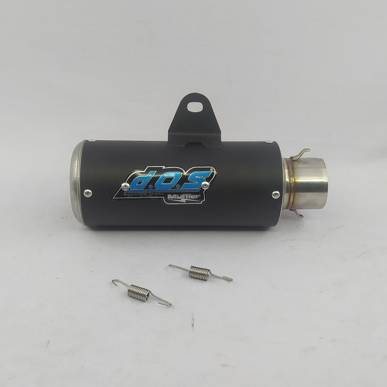 Silincer Knalpot Dos Gp1 Black Coating Inlet 50 Slenser Only