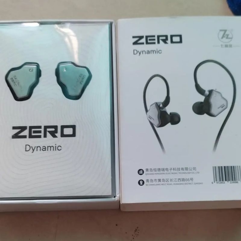 (Second) [cek deskripsi] 7Hz Salnotes Zero Earphone IEM In Ear Monitor non MIC cable Accoustic Bass 