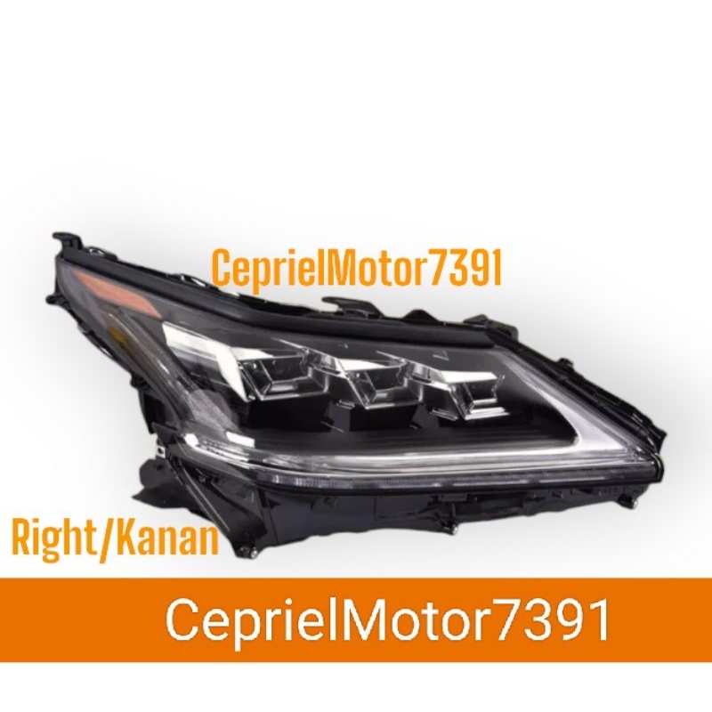 Headlamp headlights Lexus Lx570 Lx 570 lampu depan