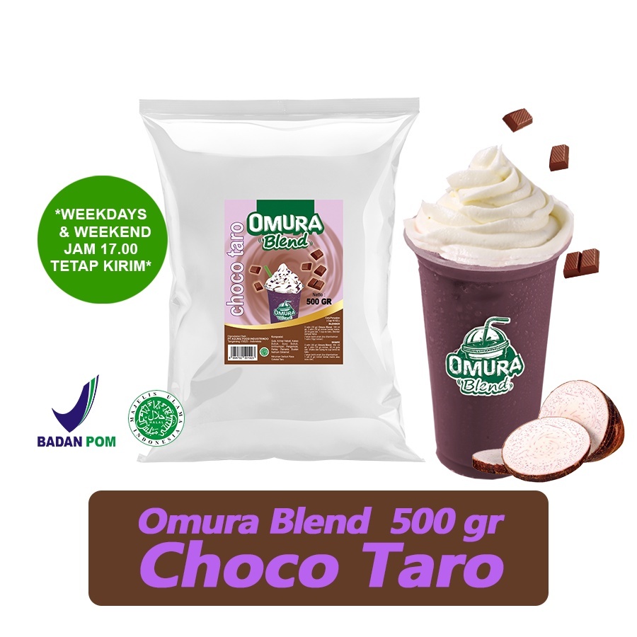 

Bubuk Minuman Premium Rasa Choco Taro 500Gr / Choco Taro Mix Gula - NUSANTARA POWDER - BLEND