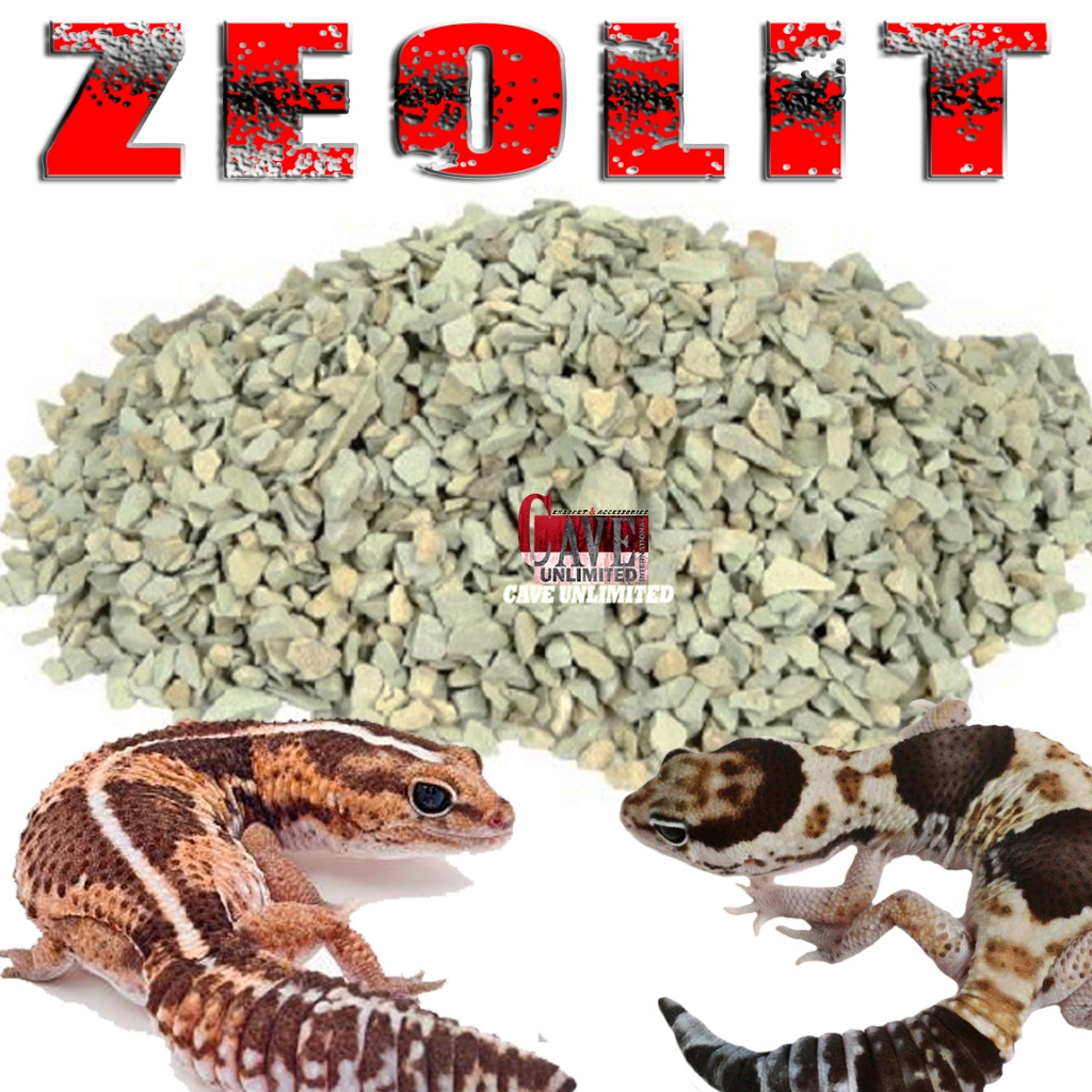 ZEOLIT SUBSTRAT BATU ZEOLITE ALAS KANDANG GECKO LEOPARD GEKO KADAL TOKEK REPTILE BATU ZIOLIT COCOPEA