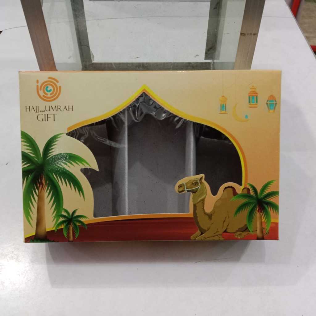 

KOTAK SOUVENIR MAKANAN HAJI/UMRAH 1 PACK ISI 10
