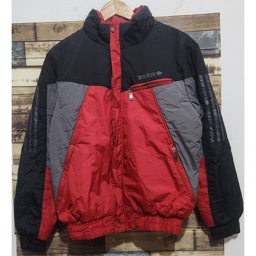 Adidas 3 Foil Stripes Down Jacket Colorblock ( Size L  )