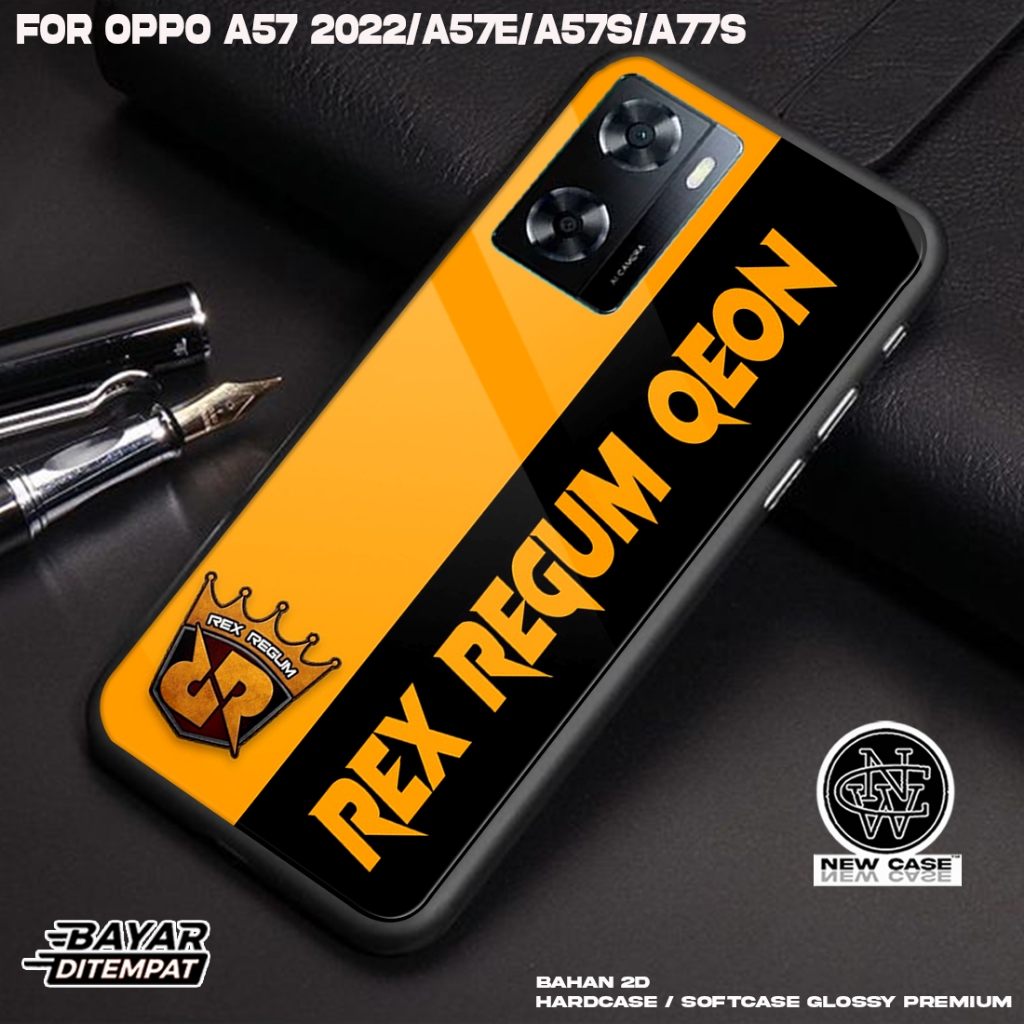 Case OPPO A57 2022 A57E A57S A77S - Casing Hp Terbaru 2023 Newcase [ RRQ] Silikon Hp Mewah - Kesing 