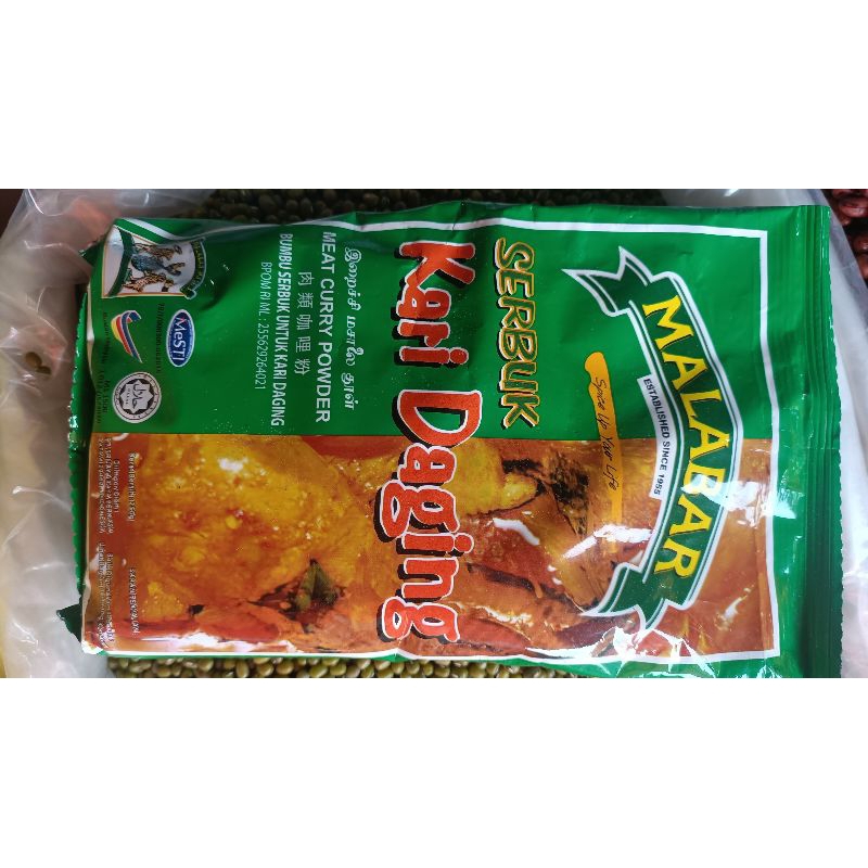 

Bumbu kari malabar dengan berat 250gram