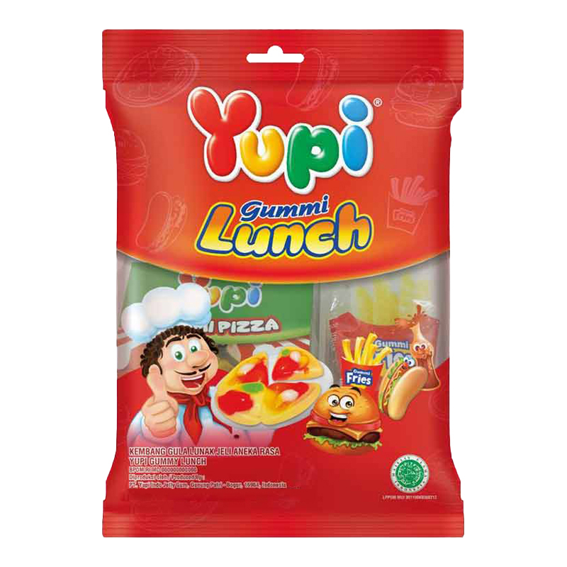 

Yupi Gummy Candies Gummi Lunch 93 g