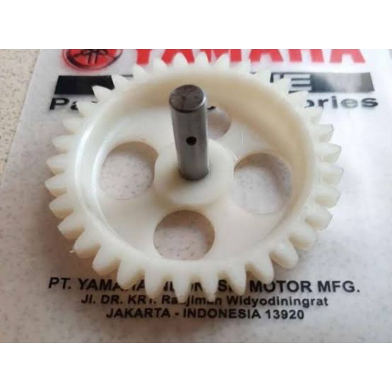 Gigi Gear Pompa Oli Yamaha Mio Lama Mio Sporty Gear Oli Pumb Motor Yamaha Mio Lama Old Mio Sporty