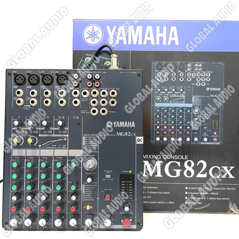 Mixer Audio Yamaha MG 82CX 8channel Grade A Mixer Yamaha MG82CX Mg 82 Cx Mixing 8 Channel YAMAHA MG 