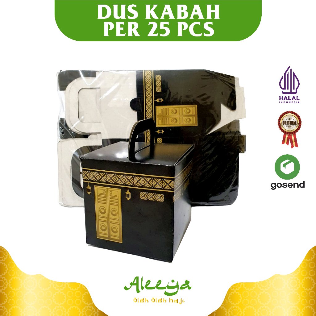 

Kardus kabah kosong oleh okeh haji dan umroh paket per 25 pcs