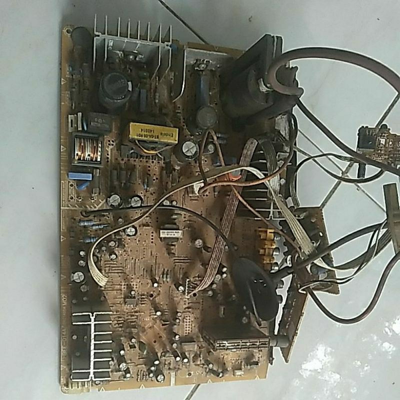 mesin tv polytron slim 21 inc