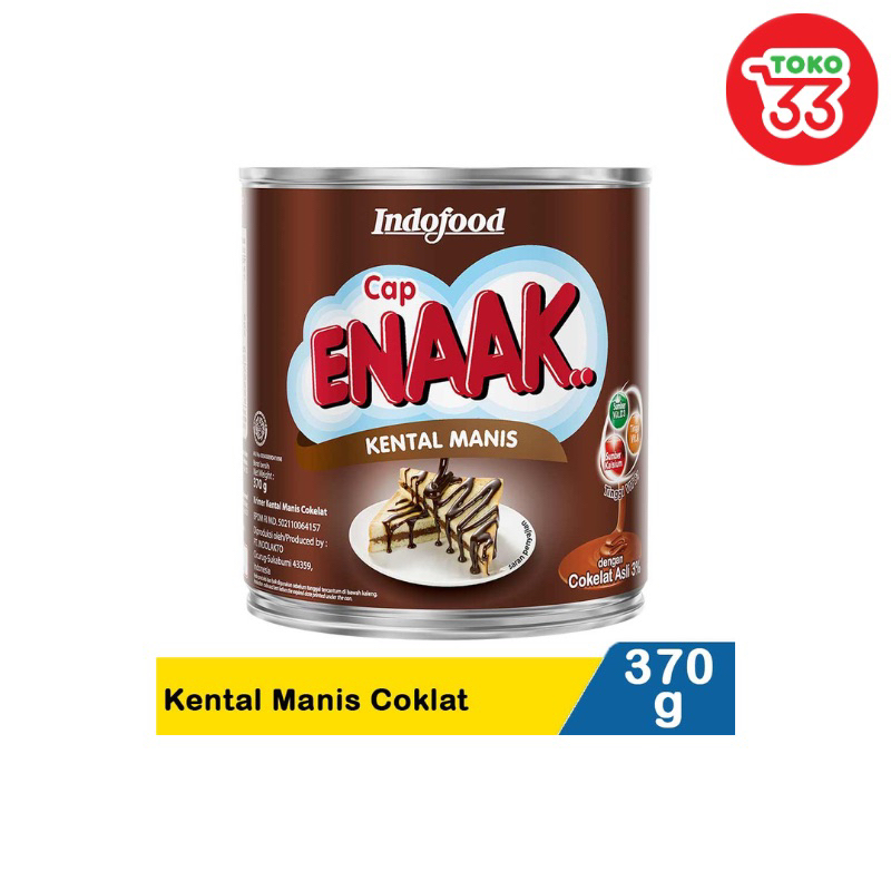 

Enak Susu Kental Manis rasa coklat 370gr