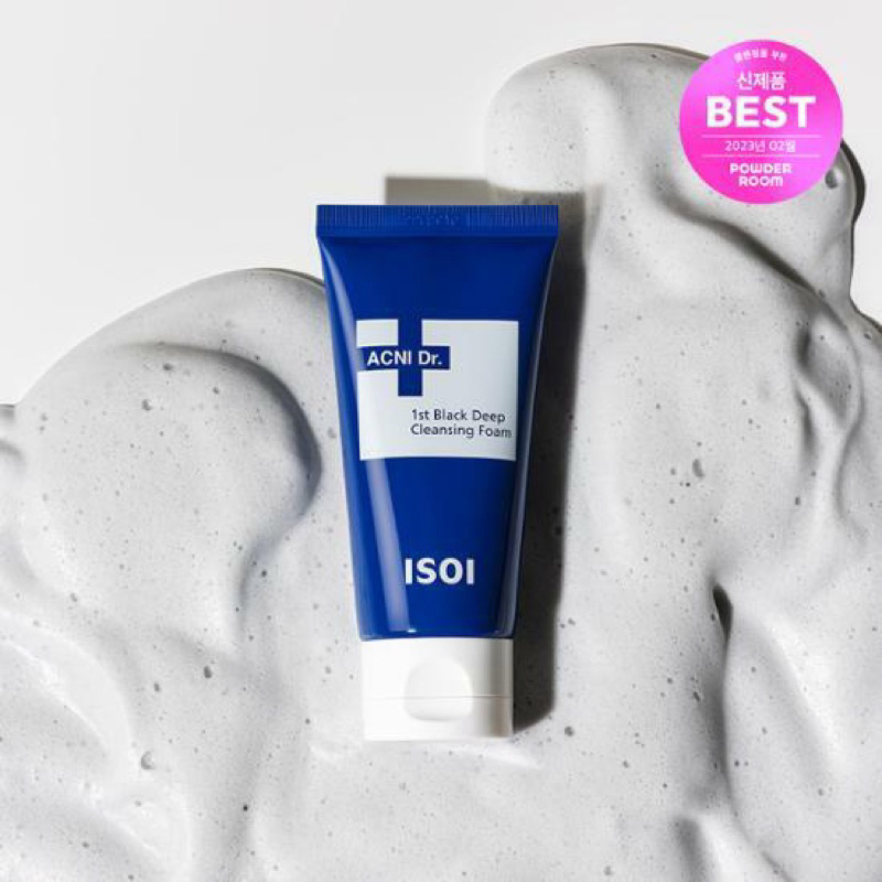 Isoi Acne Dr. First Black Deep Cleansing Foam 75 ml